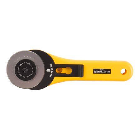 OLFA RTY-3/G Rollenschneider 60 mm – Rotary Cutter mit geradem Griff